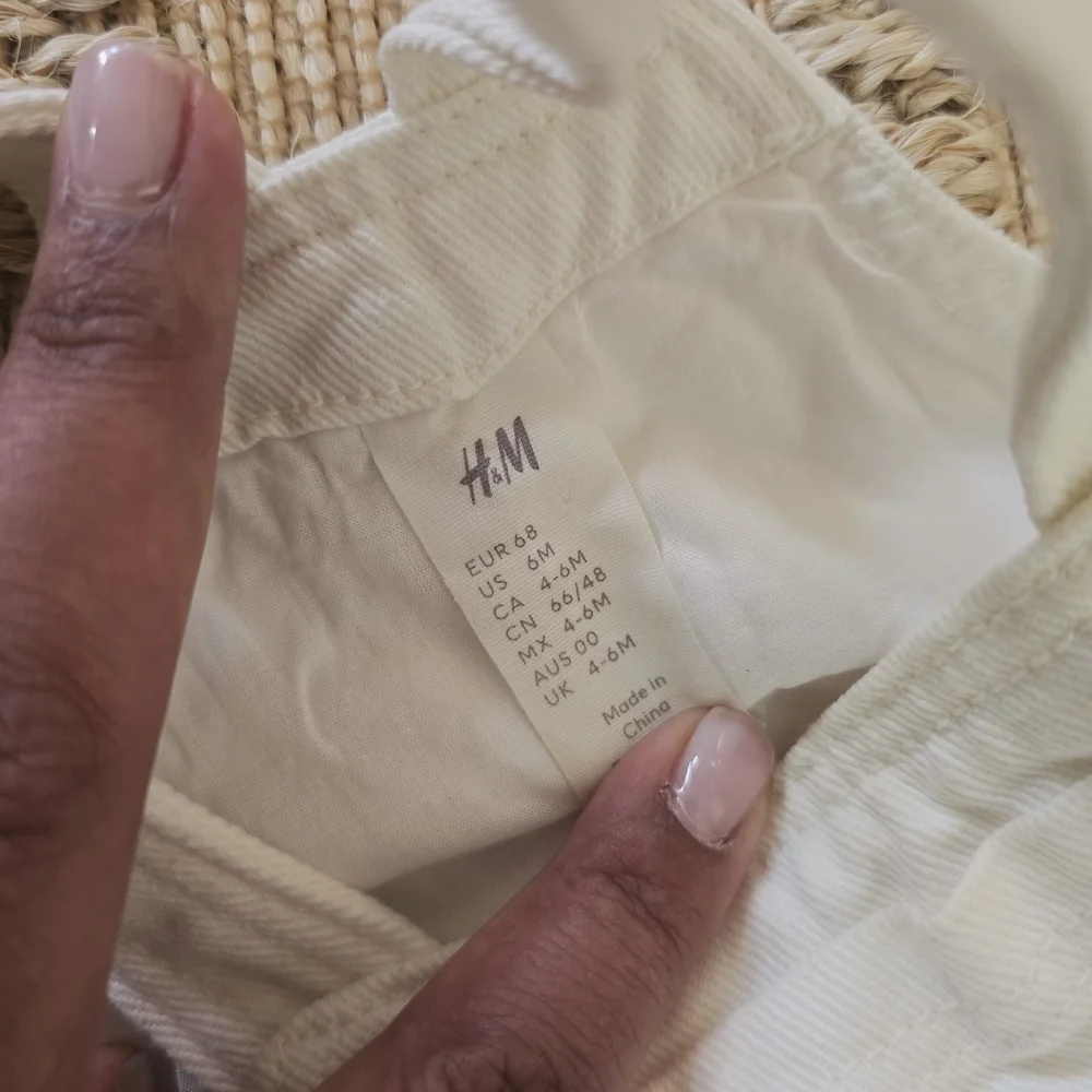 H&M Cream Baby Dress